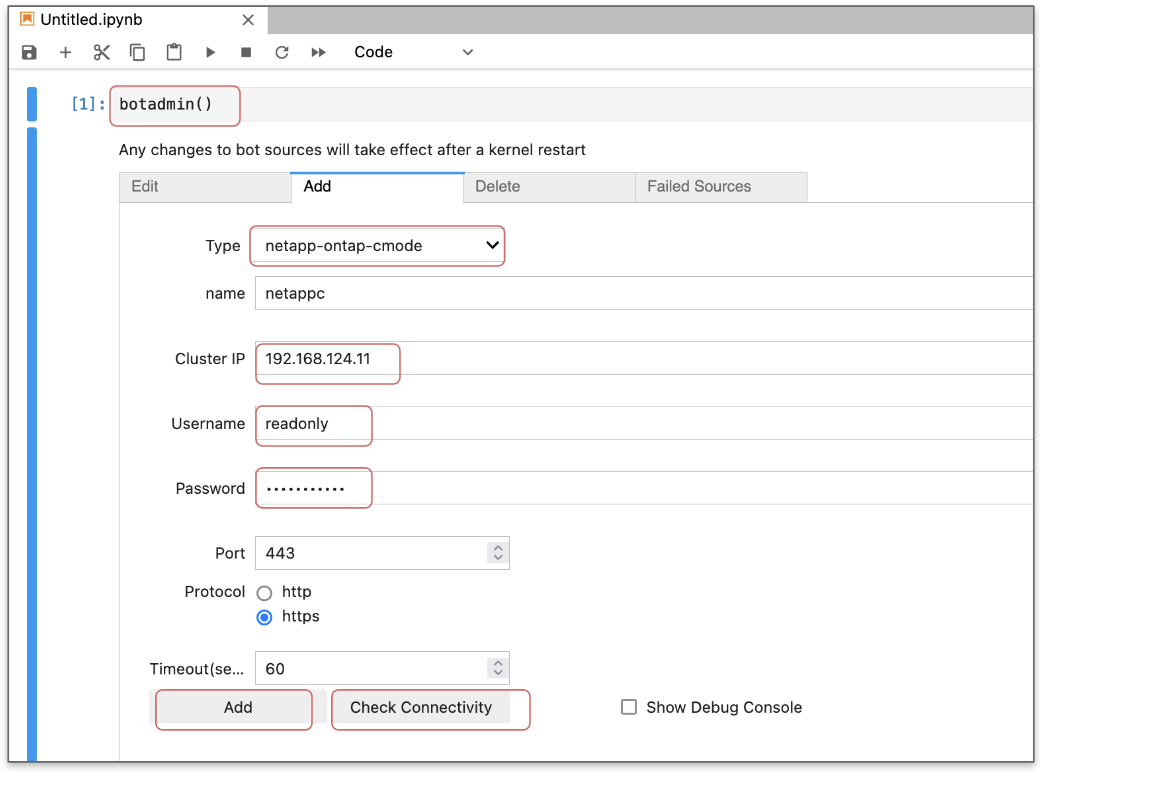 NetApp_RDA_Datasource